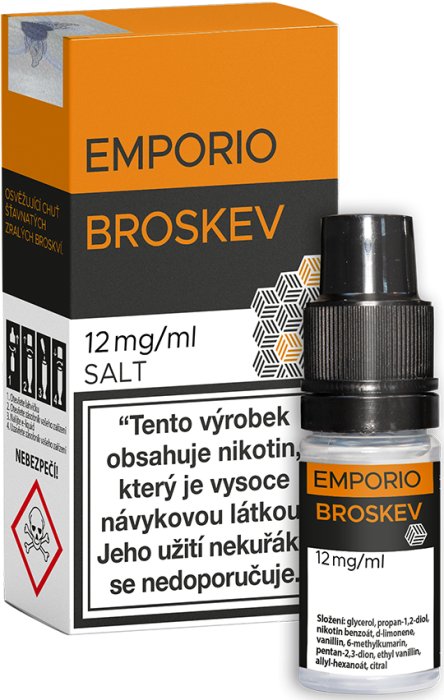 Liquid EMPORIO SALT Broskev 10ml - 20mg