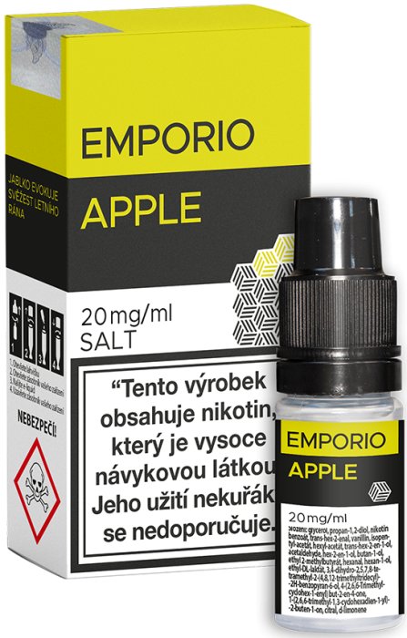 Liquid EMPORIO SALT Apple 10ml - 20mg (Jablko)