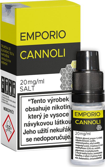 Liquid EMPORIO SALT Canolli 10ml - 20mg