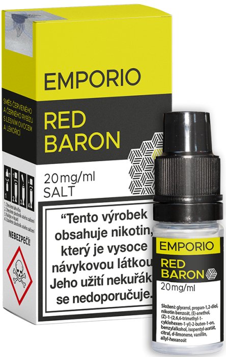 Liquid EMPORIO SALT Red Baron 10ml - 20mg