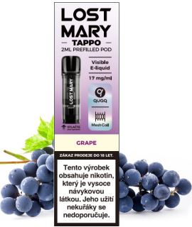 Cartridge LOST MARY TAPPO Pods 1Pack Grape 17mg