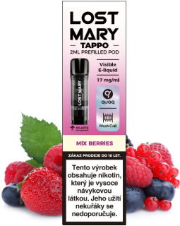 Cartridge LOST MARY TAPPO Pods 1Pack Mix Berries 17mg