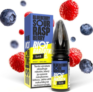 Liquid Riot BAR EDTN Salt Blueberry Sour Raspberry (Borůvka s malinou) 10ml-10mg