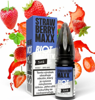 Liquid Riot BAR EDTN Salt Strawberry Maxx (Jahodový energiťák) 10ml-10mg